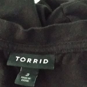 Bundle of three black plus size t-shirts